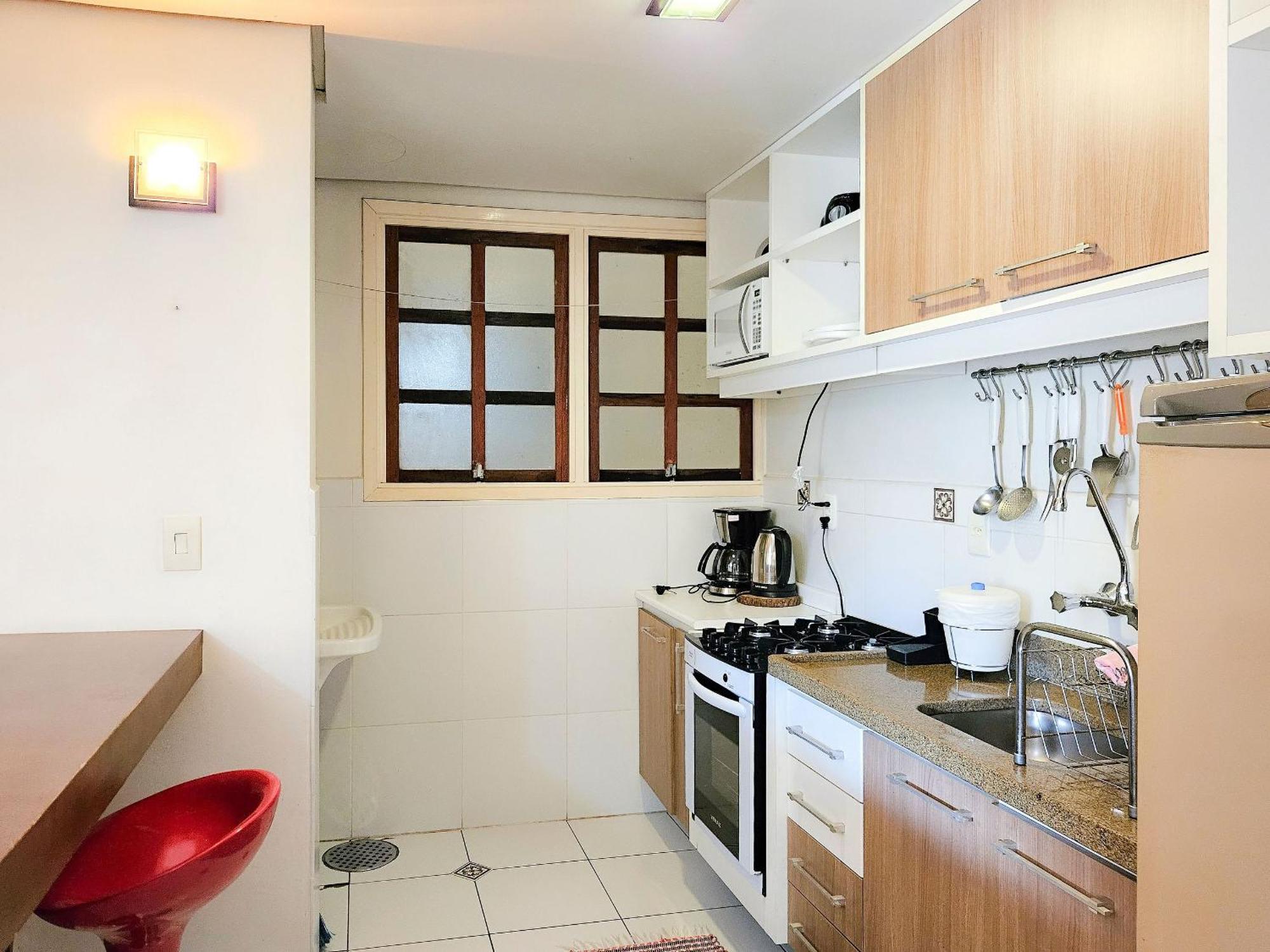 Apartamento Saint Moritz 204 A 2 Quadras Da Rua Coberta *
